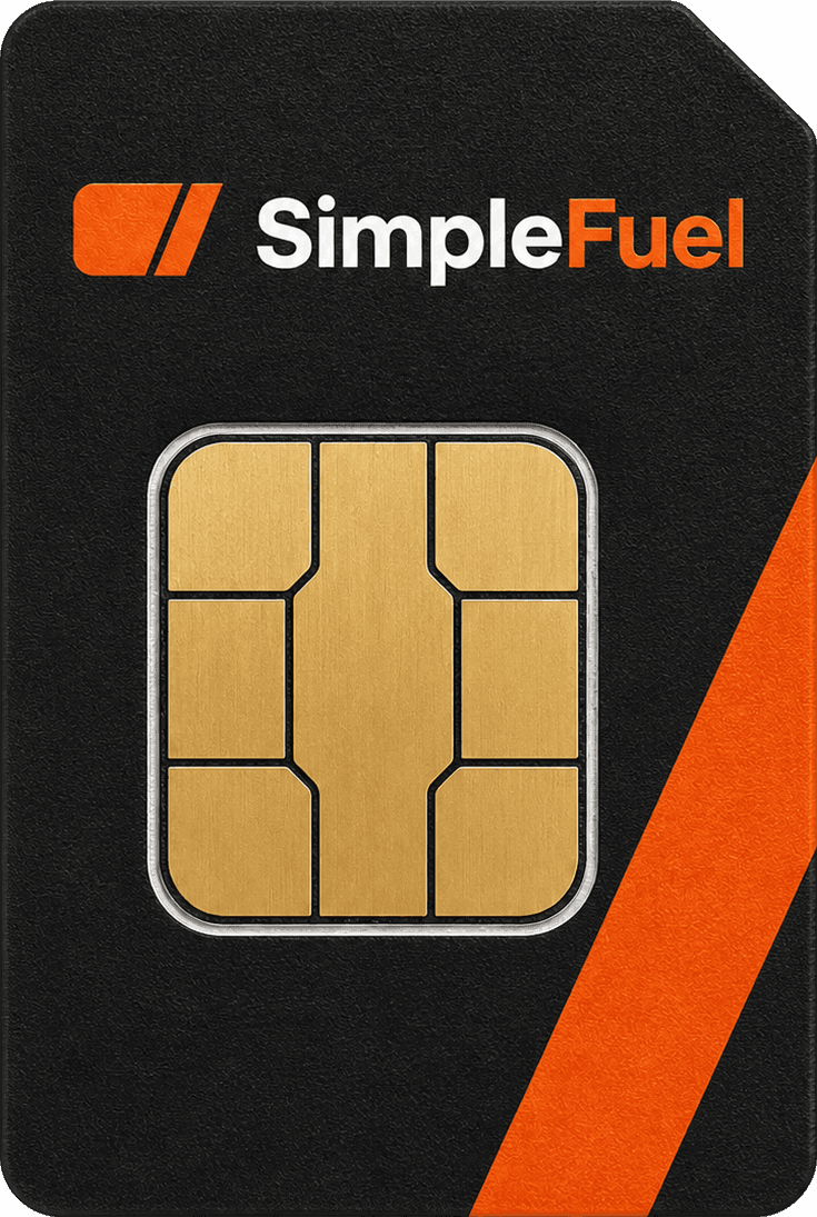 SimpleFuel business SIM card