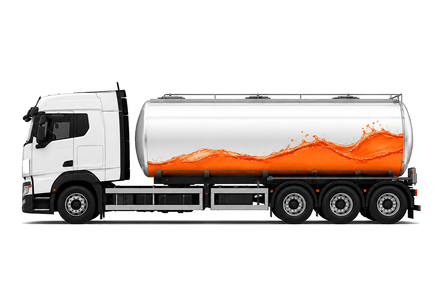 SimpleFuel fuel tanker delivering bulk diesel and HVO